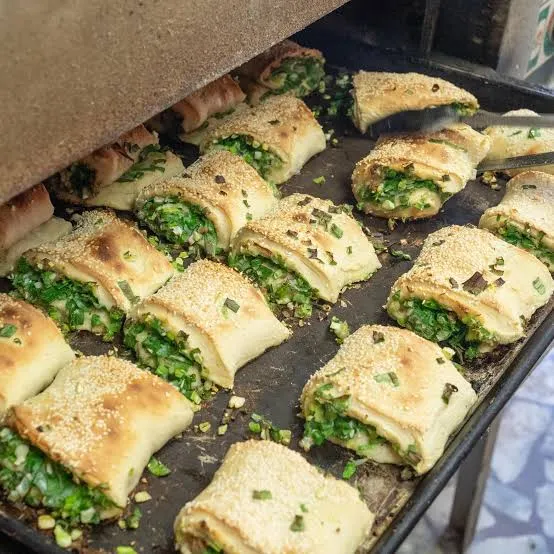 美味的蔥燒餅（圖片截圖於網路）