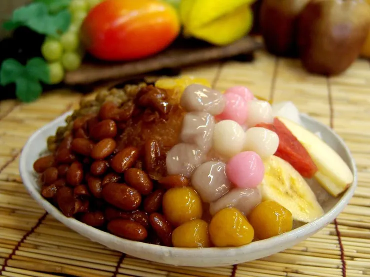 台中幸發亭蜜豆冰