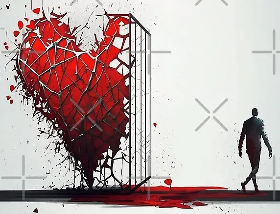 Heart in the cage