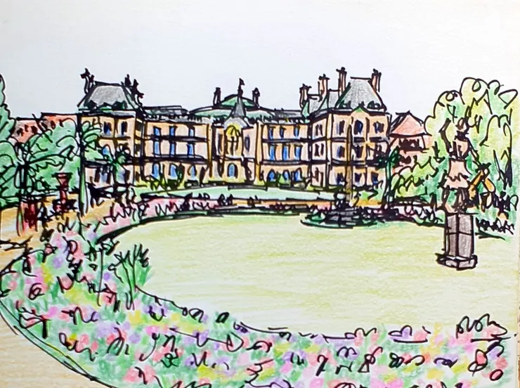 法國巴黎盧森堡宮