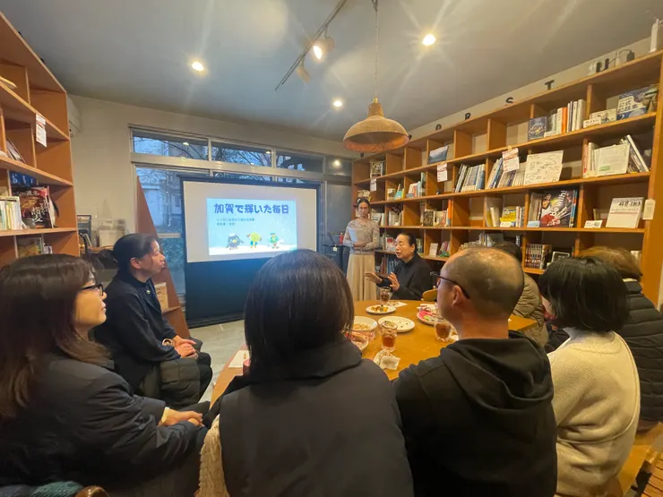 離開時交了一大堆朋友還用日文辦了分享會欸