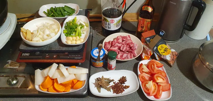 宅食儀式之求生筆記_食材合照