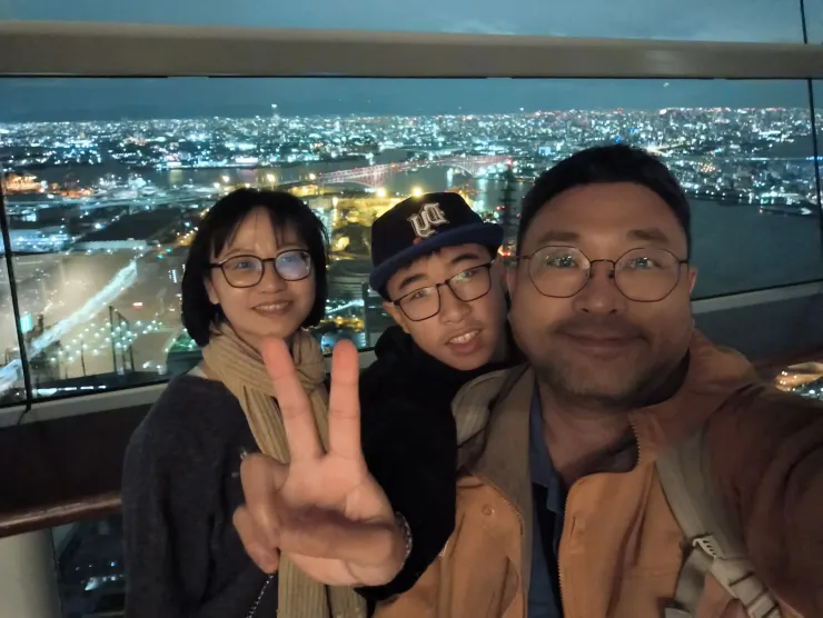 沒甚麼人的展望台