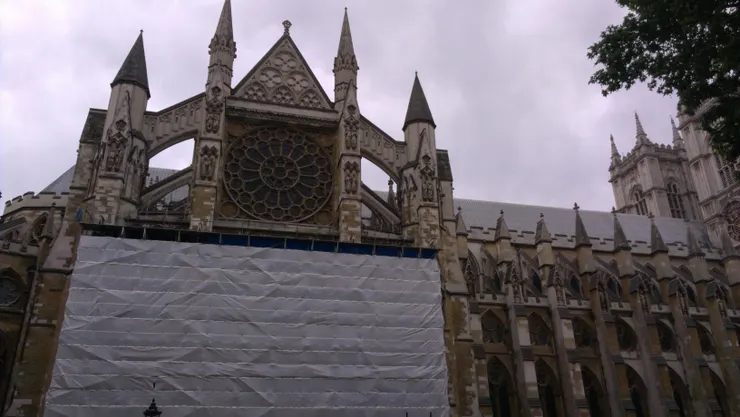 整修中的西敏寺