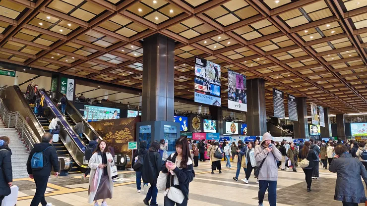 來到仙台，人來人往彷彿進入另一個世界