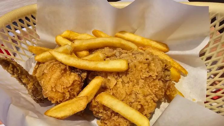 肯德基的炸雞真的超好吃!