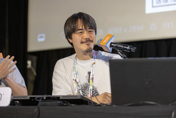 押山清高《驀然回首》影人講座。／影像提供：臺中國際動畫影展