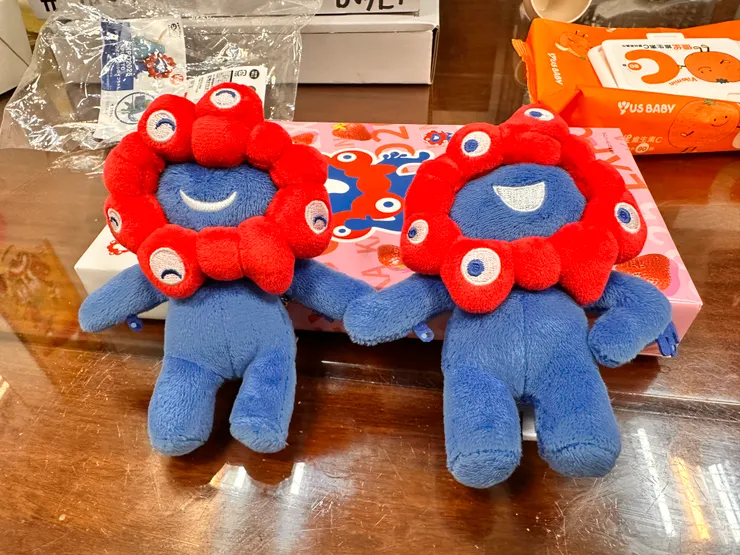 最近一次跟朋友們聚會時,互相交換分享禮物。