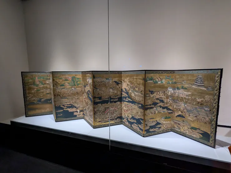 江戶名所圖屏風
