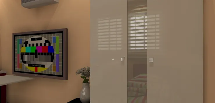 衣櫃我覺得也很重要，不然沒地方放衣服和替換的寢具。