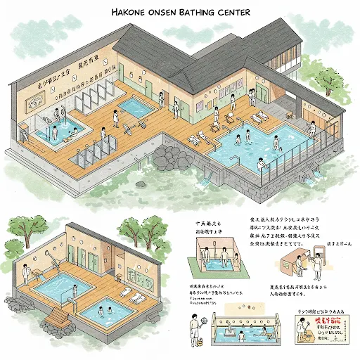 多人共浴示意圖