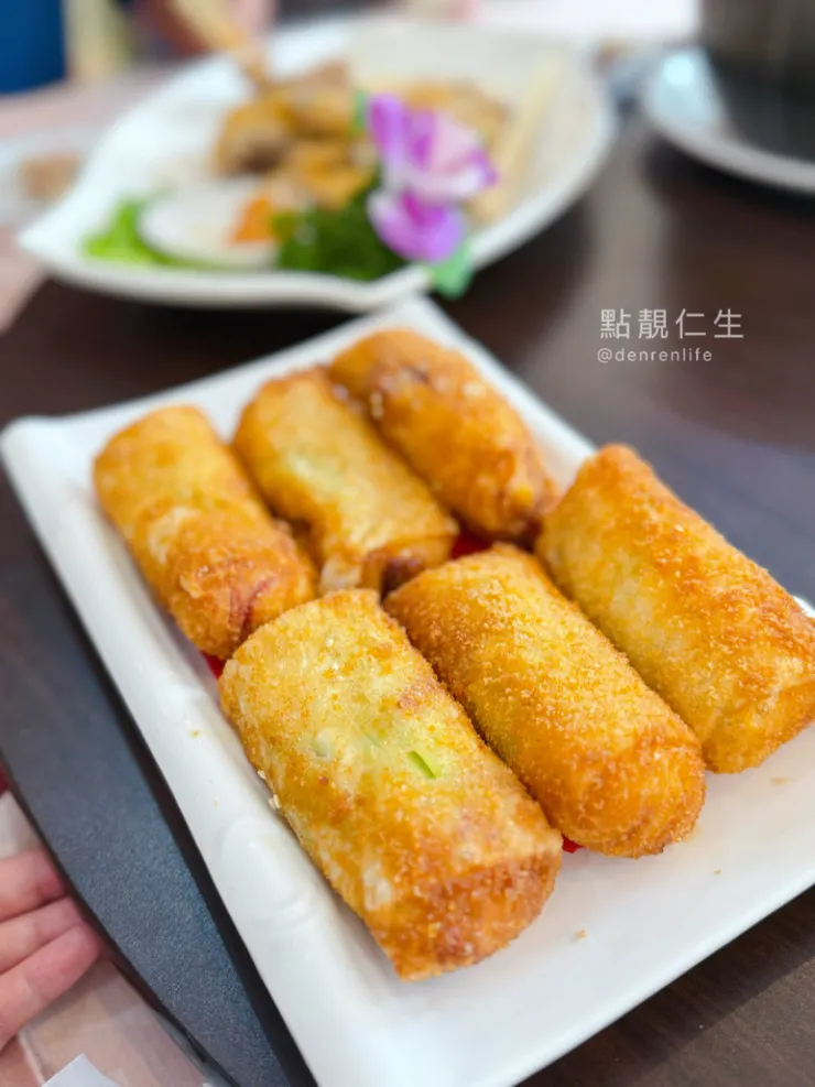 絲瓜卷|三峽春谷餐廳