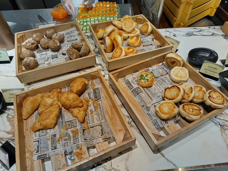 克林姆麵包、台式蔥花麵包、可頌