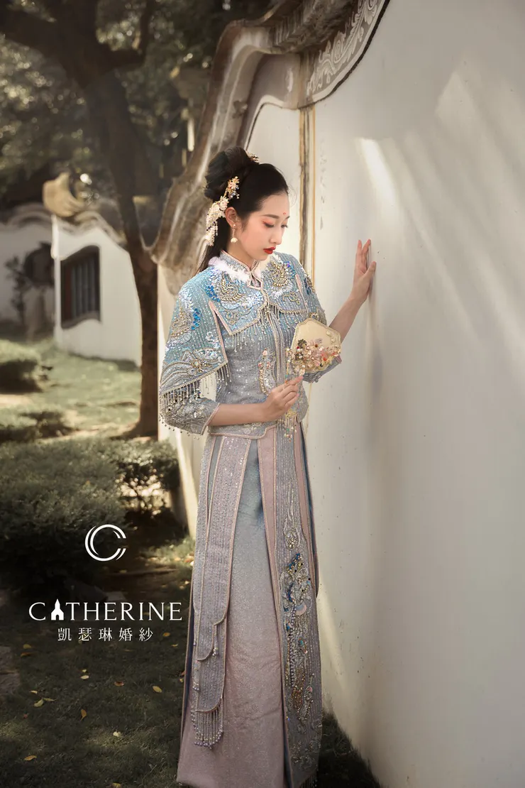 古風婚服首選│漢服│龍鳳掛│秀禾服│中式婚紗│傳統婚服│台北婚紗
