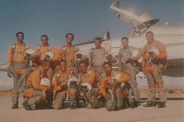 衣索比亞空軍的F-5飛行員。(Photo via Esleman Abay)