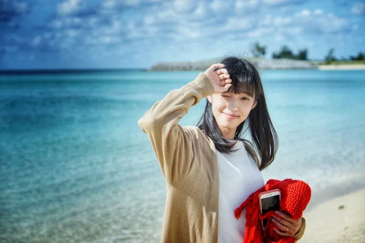 就說陽光很強吧～