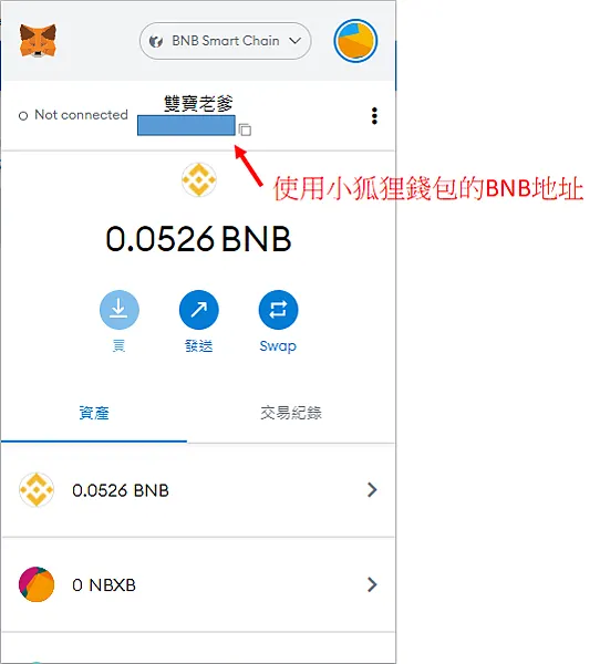Metamask｜圖解教學 透過幣安交易所， 發送 BUSD 到 Metamask錢包