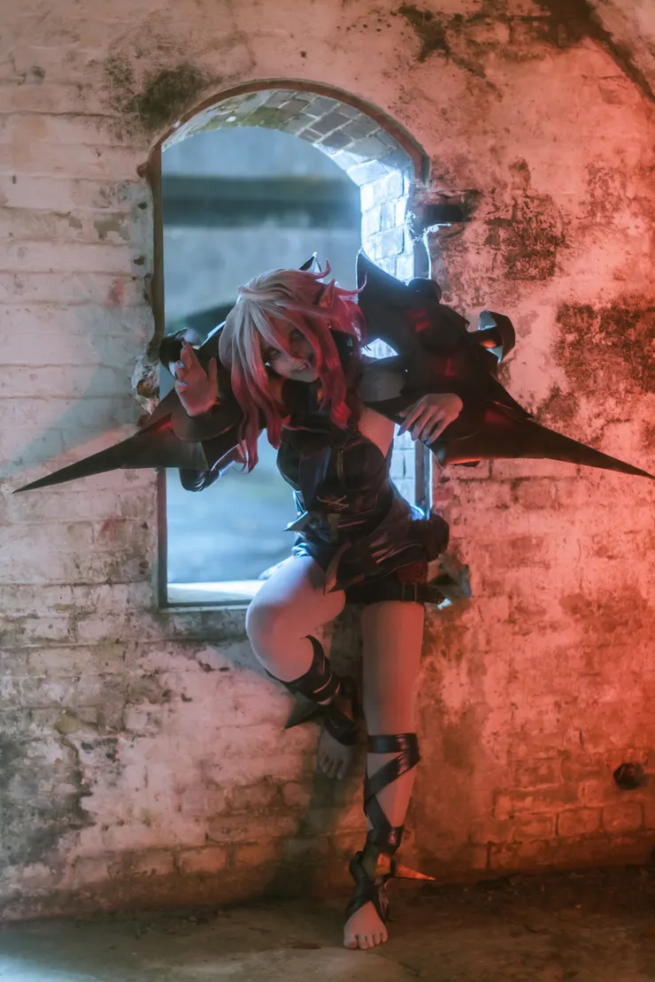 圖片來源：由KURO提供cosplay英雄聯盟布蕾爾出圖