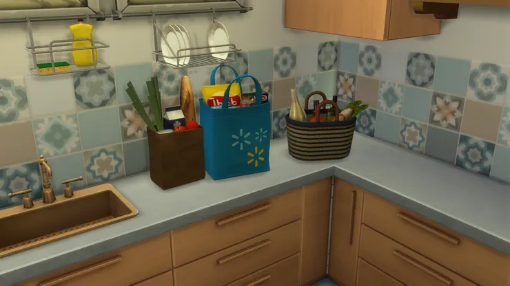 我準備的食物豈止幾盤？一大早便到市場買了很多新鮮食材，大家不用擔心。