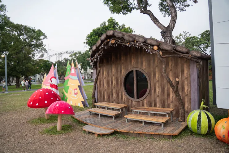 小木屋做得非常精緻好看