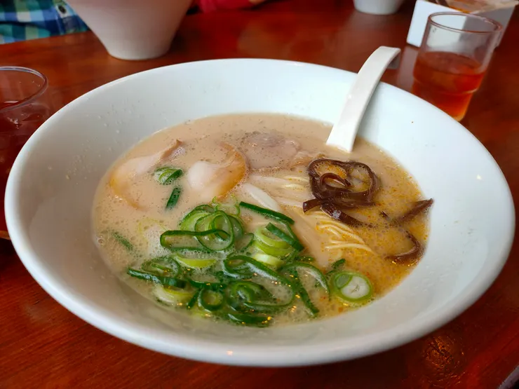 我點的是豚骨拉麵