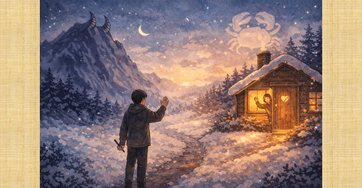 在小寒裡,選擇共鳴(ChatGPT生成圖)