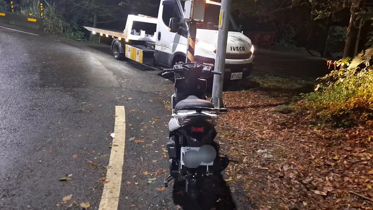 山區機車道路救援