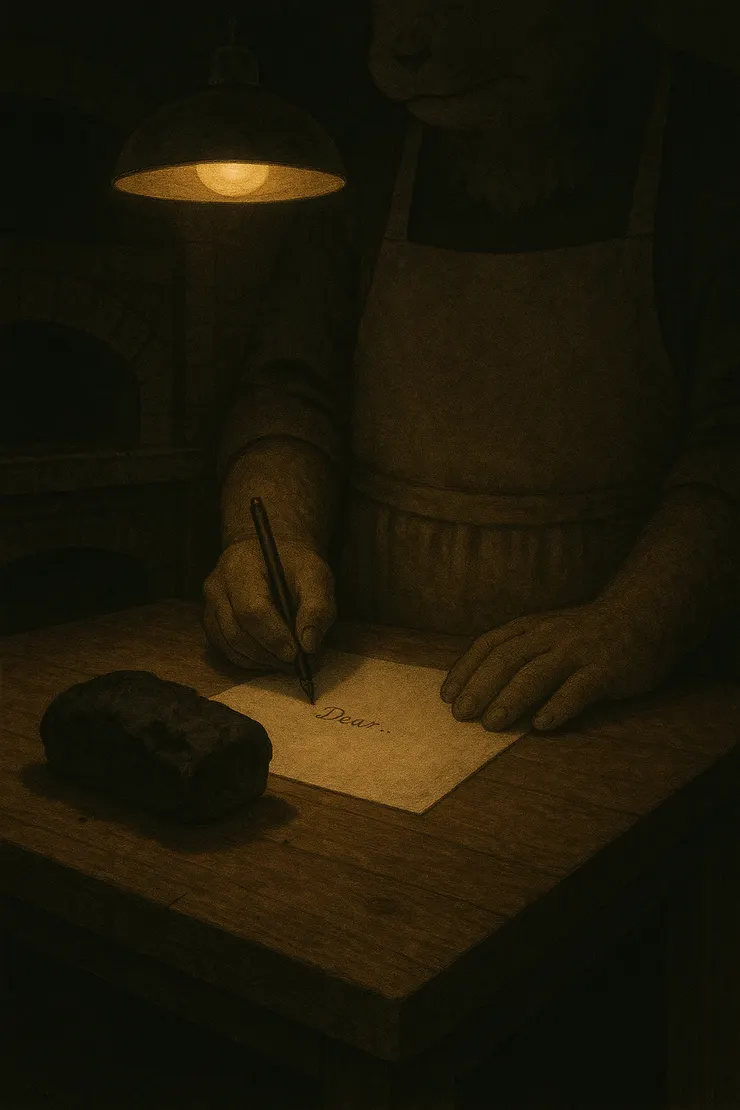 有人要我吞下焦黑的糕，那天起，我改寫自己要吞下去的東西。