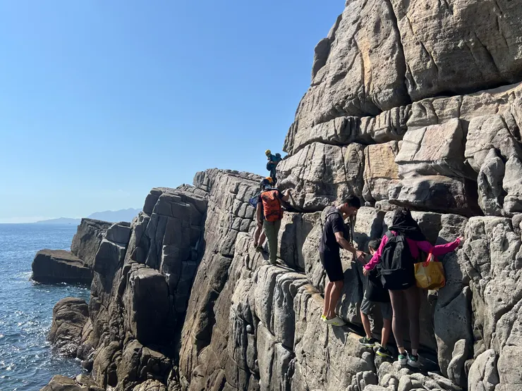 前往"長巷"路上