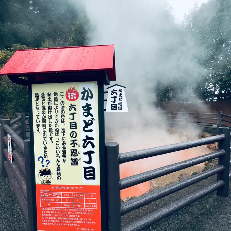 六丁目的紅褐色是鐵的氟化物