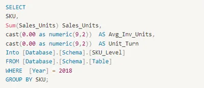 SQL 解鎖 - 初始值