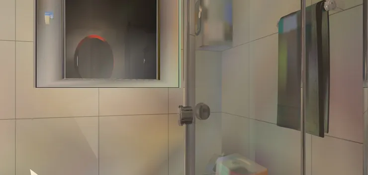 這個大洞是窗吧。我盡可能都不建黑廁。