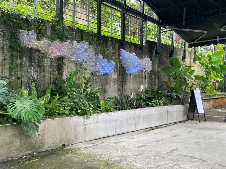 寶藏巖最高點的廣場