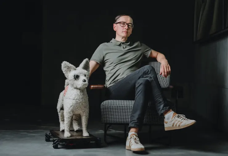 德國科技藝術家 Mario Klingemann 與《A.I.C.C.A.》來源：《A.I.C.C.A.》