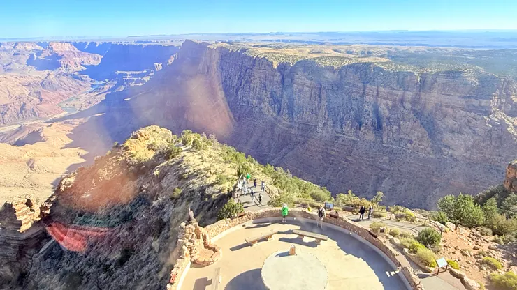 往下走出去觀景平台