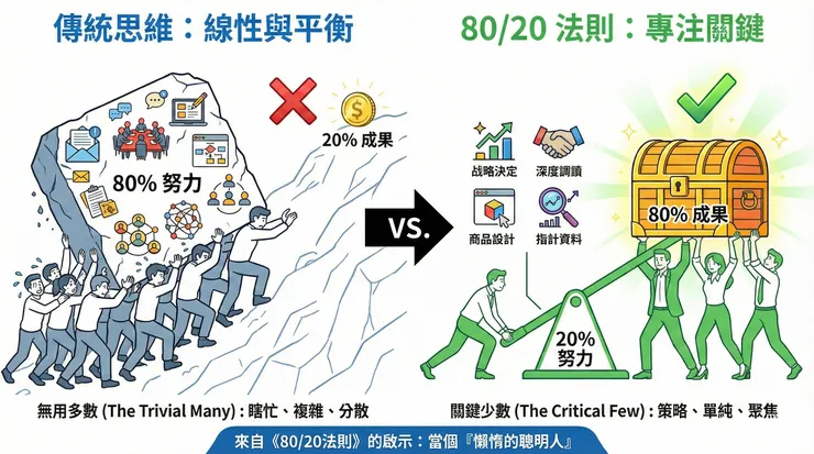 專注關鍵，獲得槓桿效益