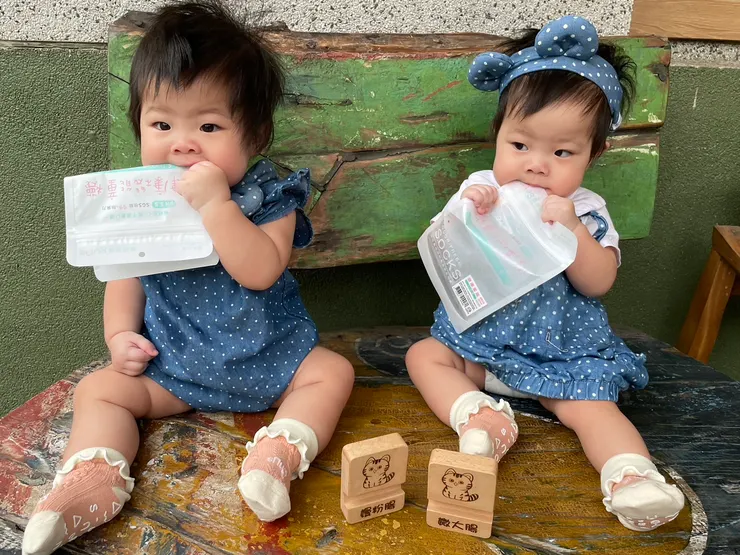 sNug健康機能童襪-麻花橘