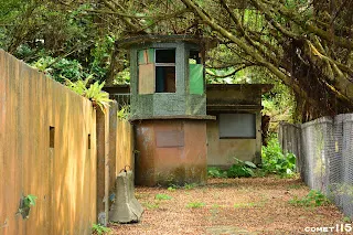 隧道北口東側的廢棄營區，可能是橋隧連