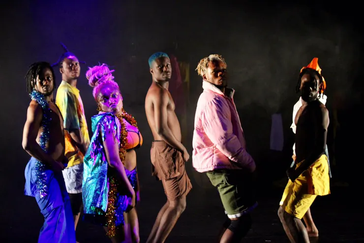 《轉轉生 Re:INCARNATION》演出影像／影像提供／臺北表演藝術中心（© herve veronese Centre Pompid）