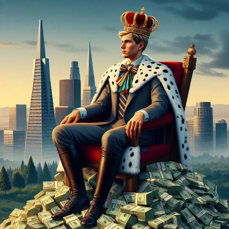 當今企業大亨的形象