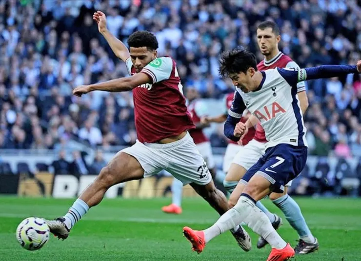 孫興慜射入一球助熱刺大勝4:1