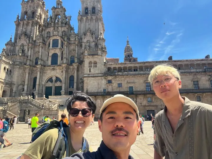 很幸運抵達時天氣很好，前一週天空不作美下了快一週的雨。