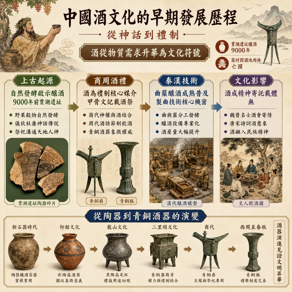中國酒文化的早期發展