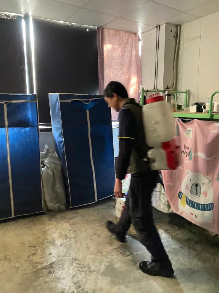 宿舍消毒