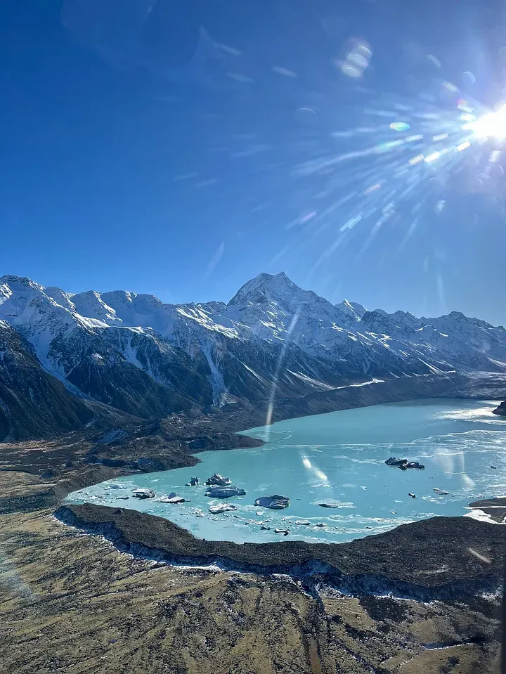直升機上鳥瞰大地