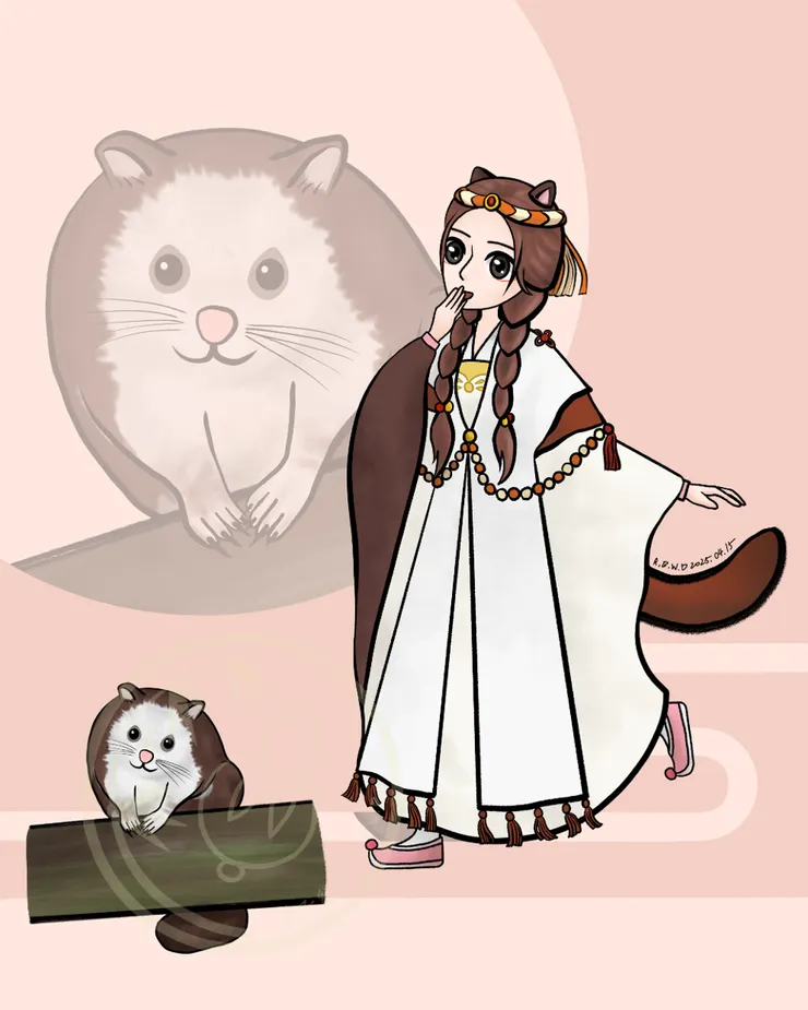 白面鼯鼠 2025.04