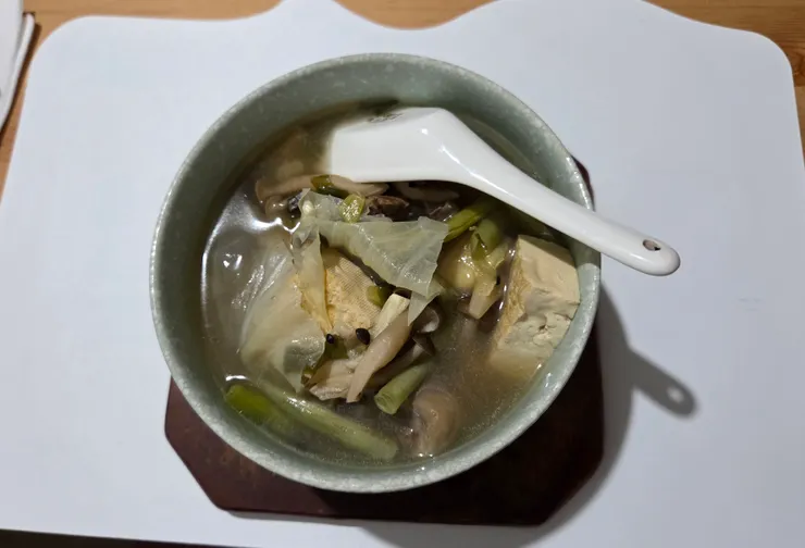 雞肉豆腐湯