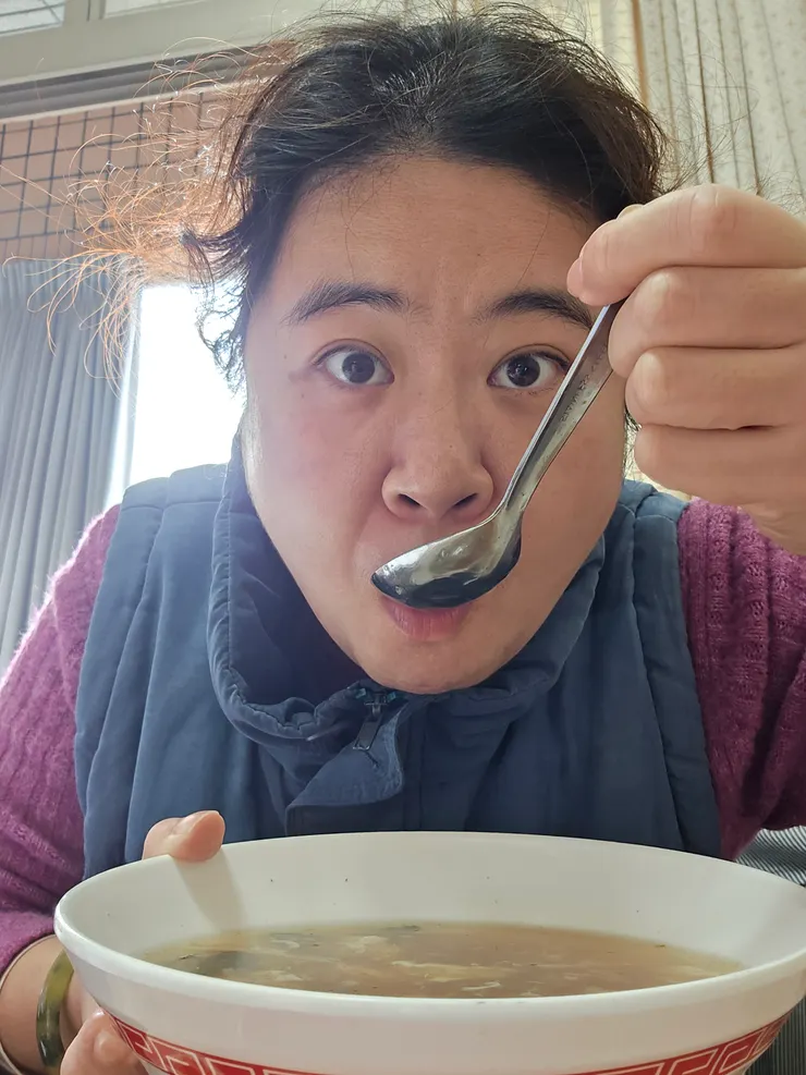 懷念肉焿綜合焿湯喝一口