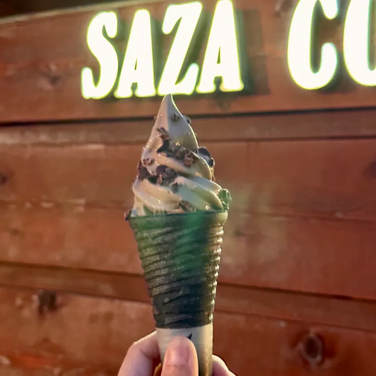 SAZA 的咖啡霜淇淋好好吃