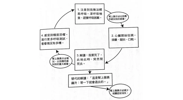 馬克的恐懼步驟調整版（（截自《看穿生死，好好告別》）